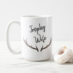 Mug Trophée Femme Horns fun