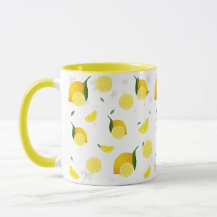 Mug Tropical coloré Citrus SUMMER Orange lemon Slice
