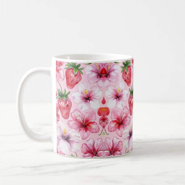 Mug Tropical Floral (Gauche)