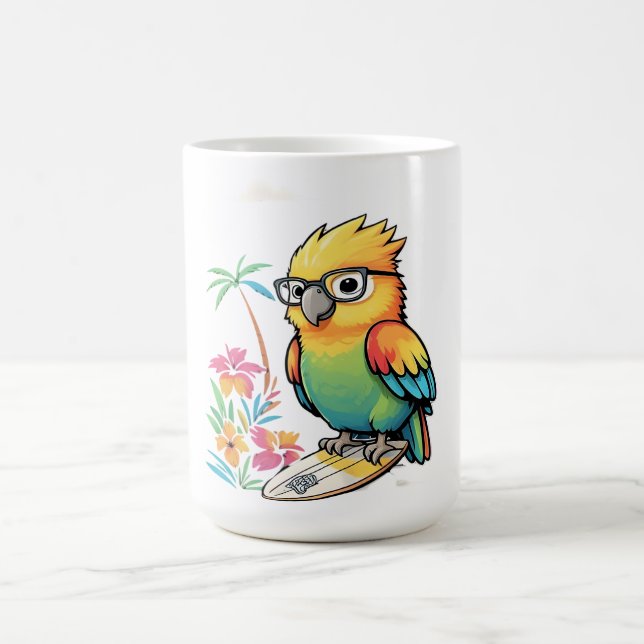 Mug Tropical Parrot Chill Vibes – Sunset Beach  (Centre)