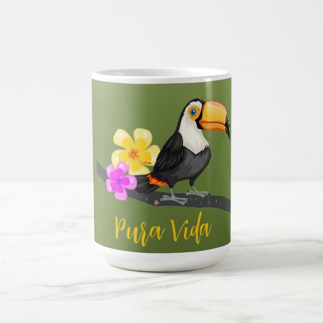 Mug Tropical Toucan Pura Vida (Centre)