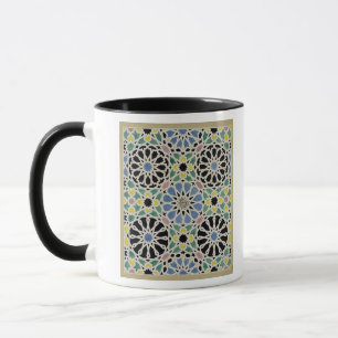 Mug Trottoir de mosaïque à Alhambra, 'de l'Arabe
