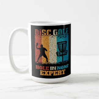 Mug Trou en aucun expert - Drôle disque golf