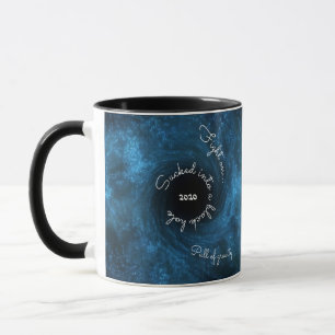 Mug Trou noir Humour foncé Quarantine Covid Cadeau Caf