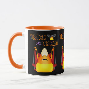 Mug Trou ou traiter mignon Vampire Corn de bonbons Hal