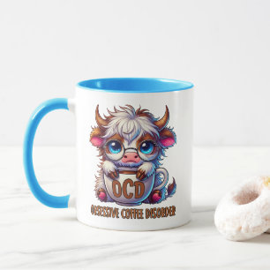 Mug Trouble de café obsessionnel 