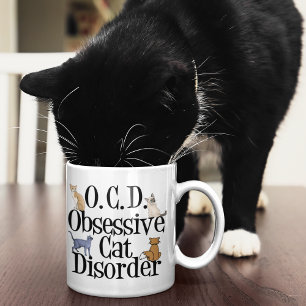 Mug Trouble de chat obsessionnel