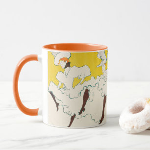 Mug Troupe de Mademoiselle Eglantine, Toulouse Lautrec