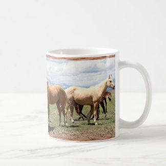 Mug Troupeau de cheval sous le grand ciel