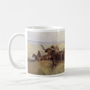 Mug Troupeau de sentiers au Wyoming par WHD Koerner