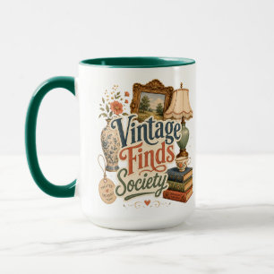 Mug Trouvailles Vintage Trésors Cottagecore