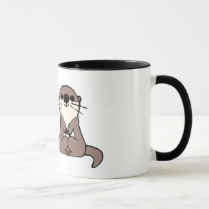 Mug Trouver Dory  Dessin de loutres