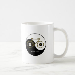 Mug TROUVER LE SOLDE / Yin Yang vélo