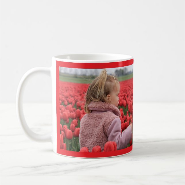 Mug Trouvez la joie dans chaque fleur (Gauche)