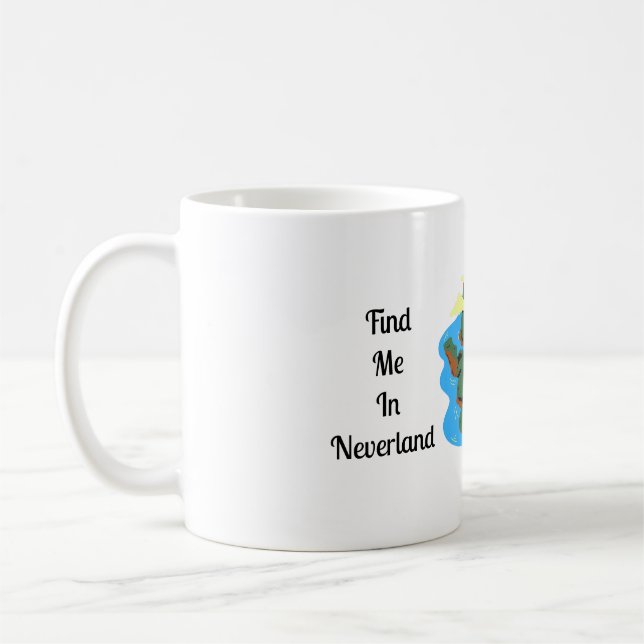 Mug Trouvez-moi dans Neverland (Gauche)