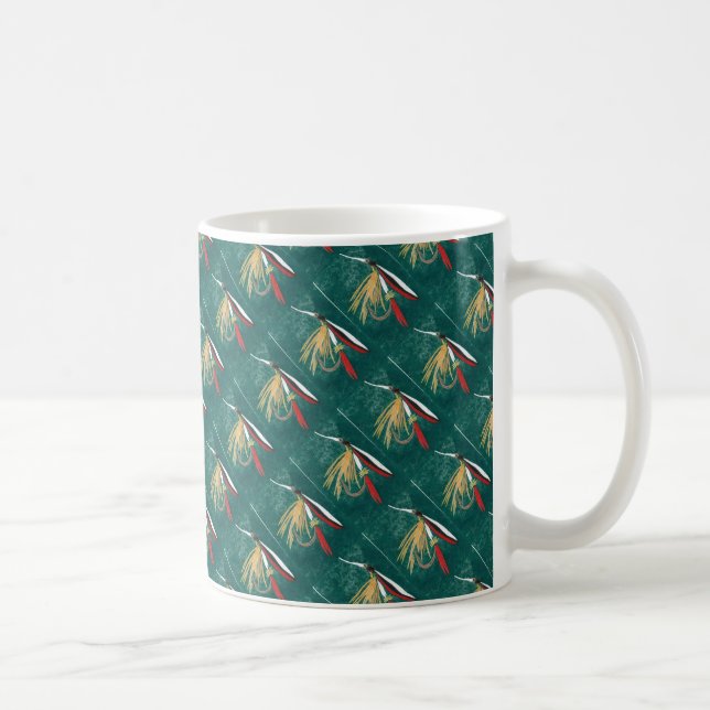 Mug "Truite Fin" Tileté mouche truite mouillée mouchet (Droite)