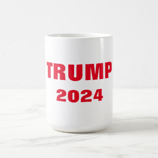 Mug Trump 2024 Colorful Red White Gift Party Favor