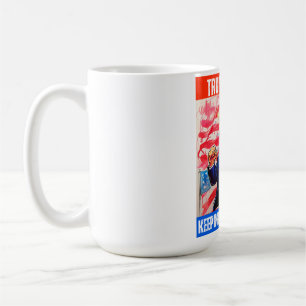 MUG TRUMP 2024 GARDER L'AMÉRIQUE EN PREMIER