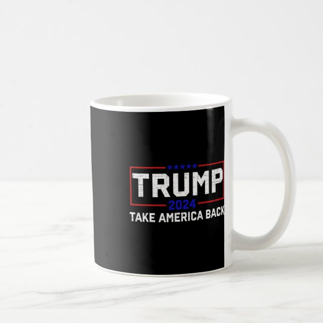 Mug Trump 2024 - Retour des élections américaines - re (Droite)