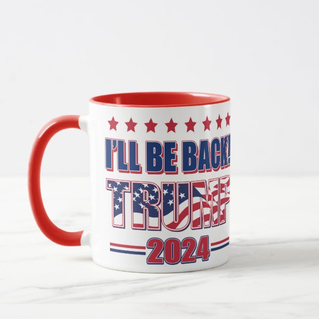 Mug Trump 2024 sera de retour (Gauche)
