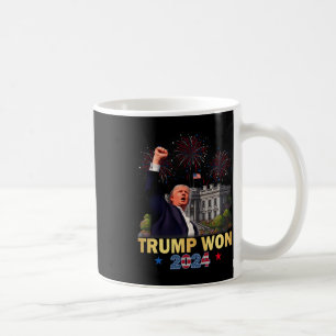 Mug Trump A Remporté Le 47E Président De La Maison Bla