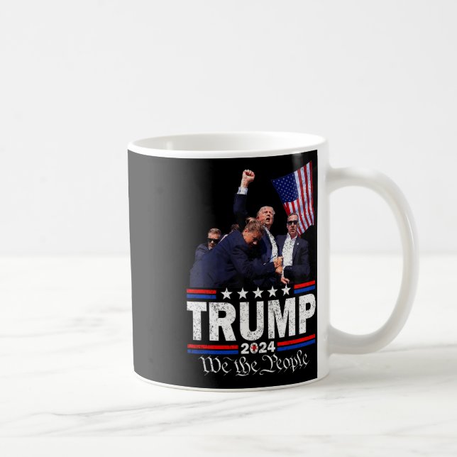 Mug Trump Asination Bloody Oreille Bleeding Butler Pa  (Droite)