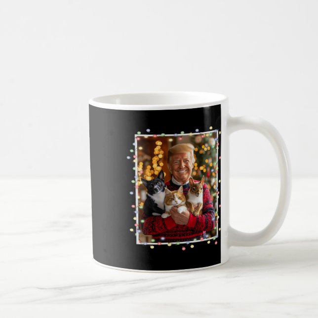 Mug Trump Chandail de Noël Chat Chien Écureuil Pet Lov (Droite)
