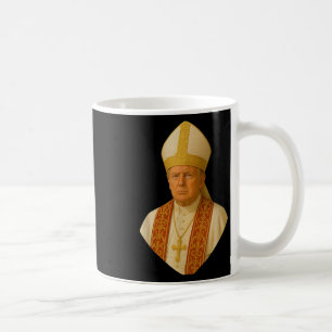 Mug Trump comme le pape Tee Meme drôle