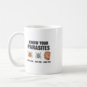 Mug Trump Connaissez Vos Parasites Tique de Cerf Tique