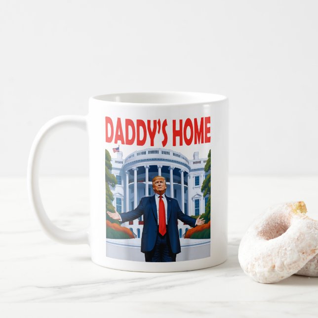 Mug Trump Daddys à la maison (Avec donut)