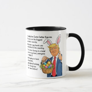 Mug Trump Easter Funny Political Satire