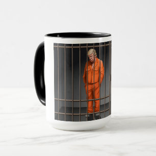 Mug Trump en prison Combo Mug, 15 oz