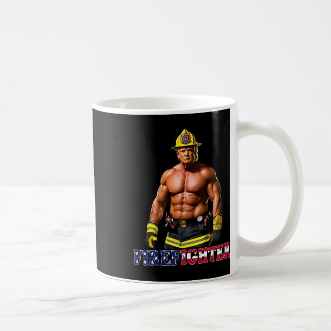 Mug Trump En Tant Que Pompier De Pointe Trump 2024 (Droite)