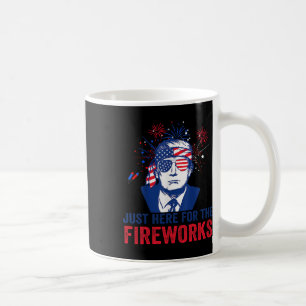 Mug Trump est juste ici pour les feux d'artifice drôle