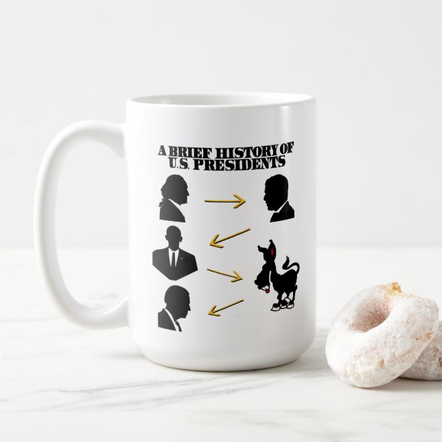 Mug Trump Et Jackass : Une Brève Histoire Des Présiden (Avec donut)