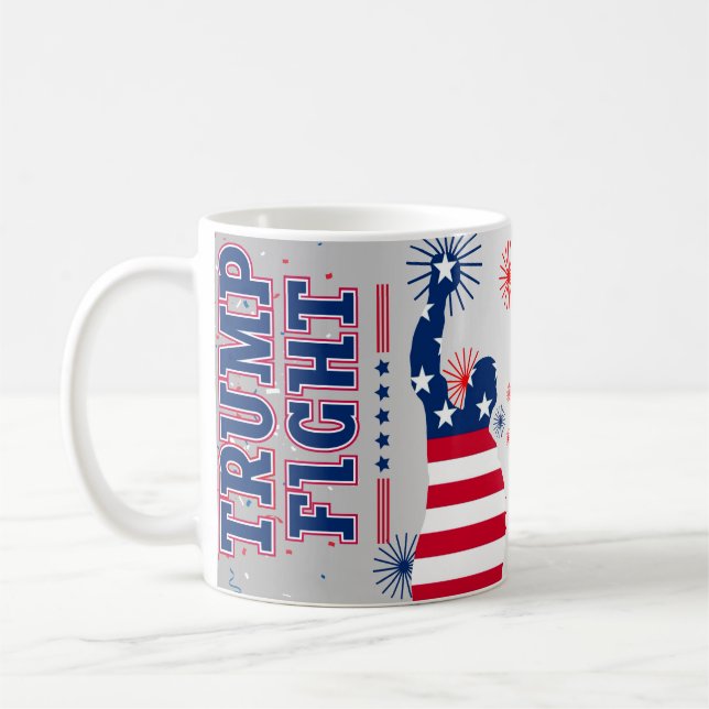 Mug Trump et le combat (Gauche)