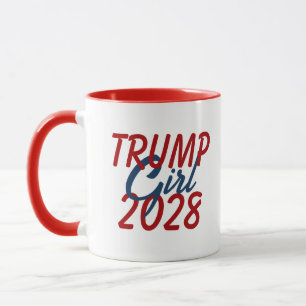 Mug Trump Girl 2028 Avec Drapeau Chaussure