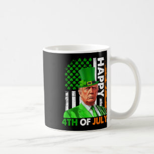 Mug Trump Jour de la Saint Patrick heureux 4 juillet D