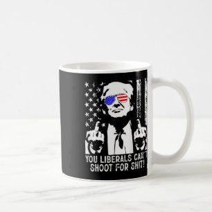 Mug Trump, les libéraux ne peuvent pas tirer pour l'Am