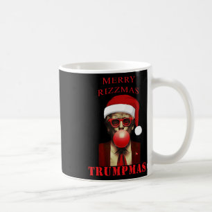 Mug Trump Merry Rizzmas Trumpmas Funny Christmas Bubbl