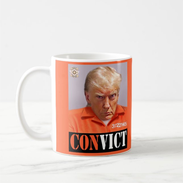 Mug Trump MUG-Shot — (Gauche)