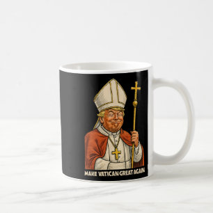 Mug Trump papal Amusement Conception Avec Des Vestment