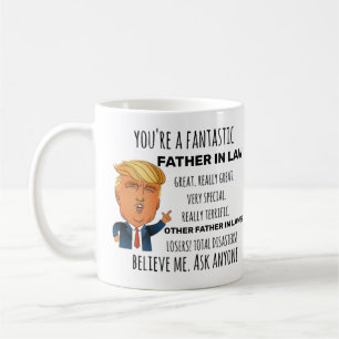 Mug Trump Père en droit, Fantastique papa Anniversaire