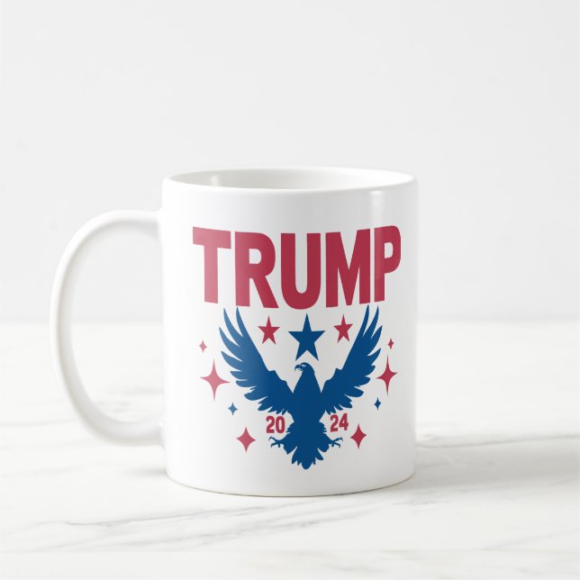 Mug Trump pour le président Eagled 2024 (Gauche)