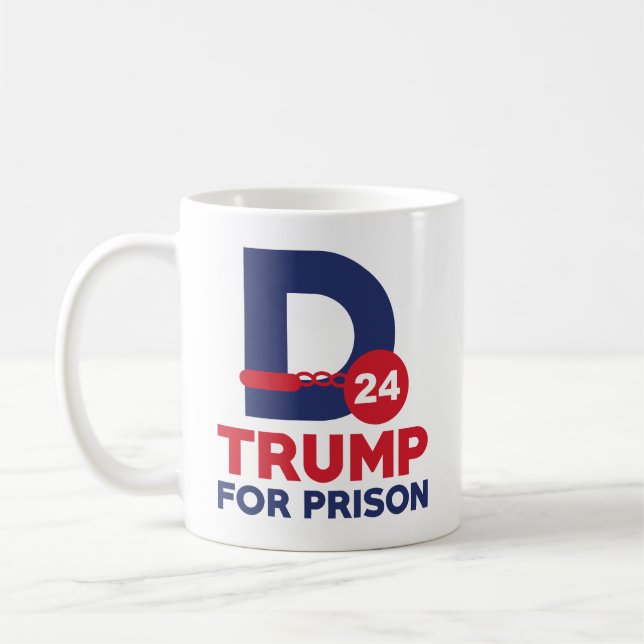 Mug Trump Pour Prison 2024 (Gauche)