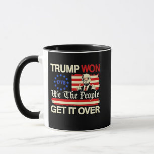 Mug Trump remporte la victoire du peuple sur l'inflati