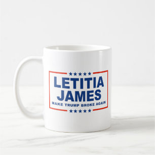 Mug Trump s'effondre à nouveau - Letitia James