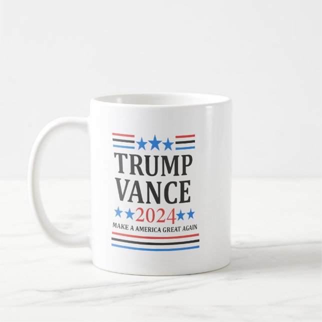 Mug Trump Vance 2024 Shirt (Gauche)