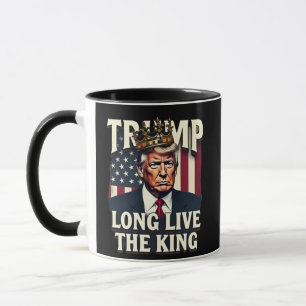 Mug Trump Vive le roi Pro Trump Patriotique 