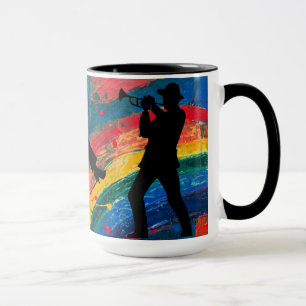 Mug Trumpeter Silhouettes